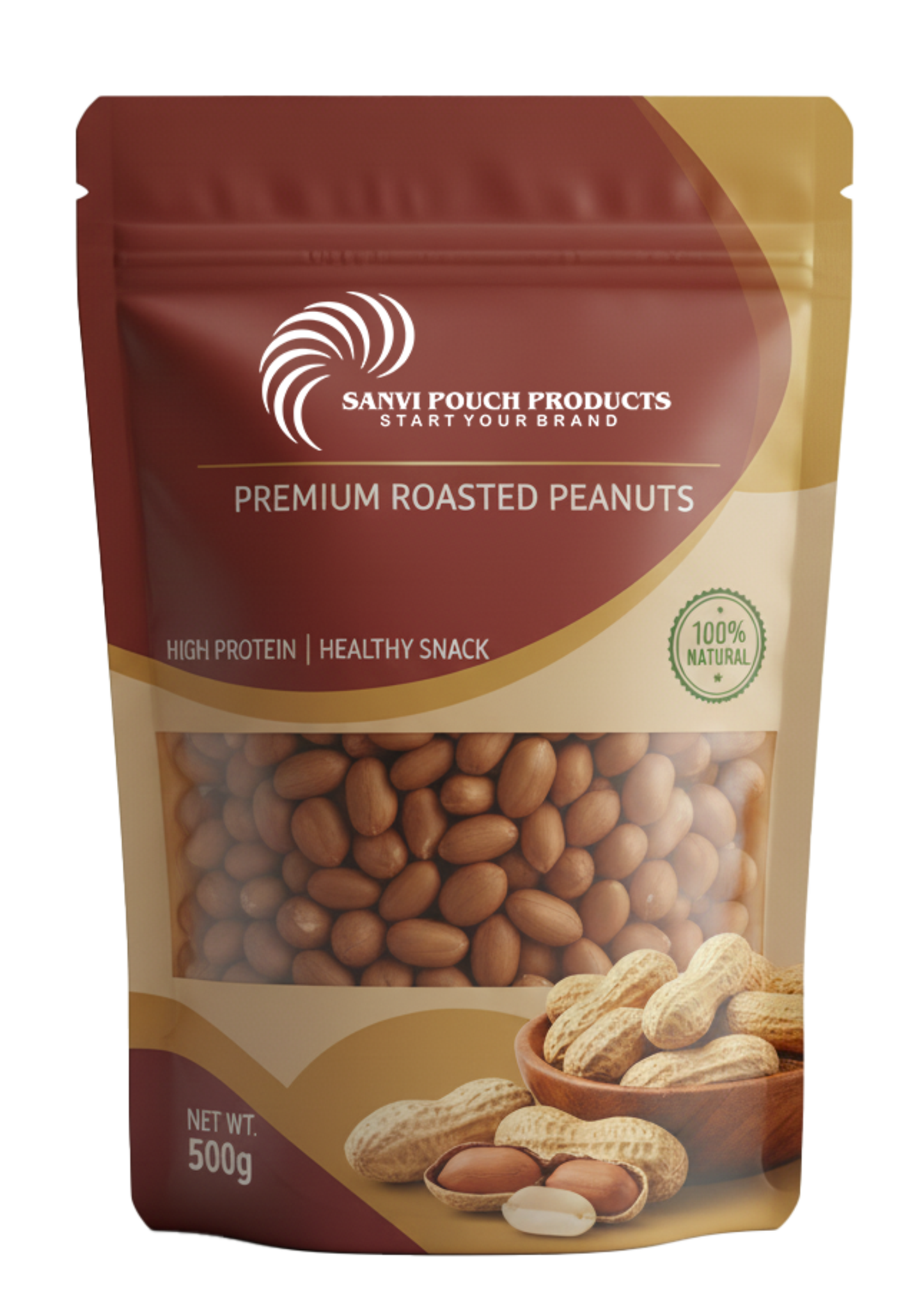 Stand-Up Zipper Pouch